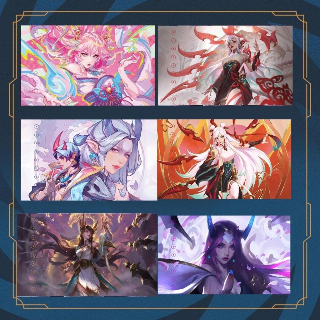 League of Legends Runes Battlefield tcg การ์ด Mat ดาบน้องสาวการแข่งขันอย่างเป็นทางการ Replica Card Mat เกมเกมกระดาน riftbound