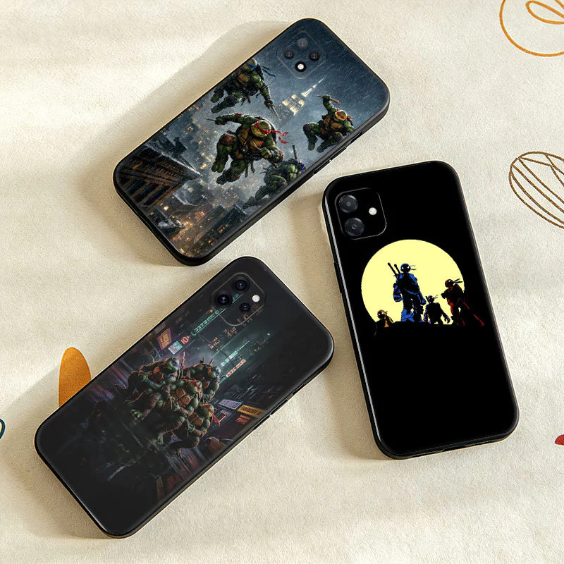 เคส TPU ลายเต่านินจา สำหรับ OPPO F5 A73 F7 F9 F11 F17 F25 F19 Pro Plus A7X A9 A74 F27 thumbnail 5