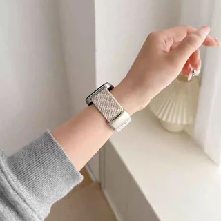 สายไนลอน for Huawei Watch Fit 5 4 3 / 5 4 Pro สายรัดข้อมือแม่เหล็กถัก กีฬา สายรัดข้อมือที่หายใจได้ for Huawei Fit 5 4 3