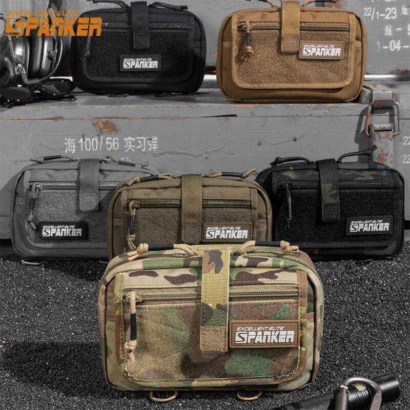 C Tactical Molle Pouch EDC Tool Utility Accessories Pouches Waist Outdoor Hunting Accessories Pack