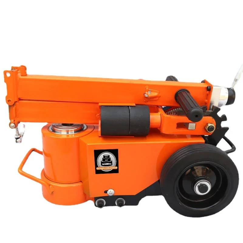 Horizontal Pneumatic Jack Hydraulic 50 Tons  Hydraulic Steam Repair Tire Pressure Truck Heavy-duty
