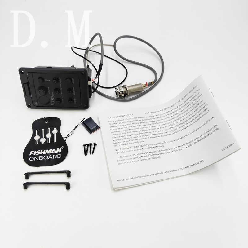 ถังเล่นบอร์ดกล่องไฟฟ้า Pickup Acoustic Acoustic Guitar กล่องไฟฟ้า EQ Pickup EQ กล่องไฟฟ้า Balancer 3