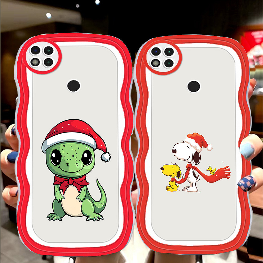 S-39 คริสต์มาส Mickey สําหรับ Xiaomi Redmi POCO 9C C31 M3 Pro C40 10C 9T 9A TPU โปร่งใส