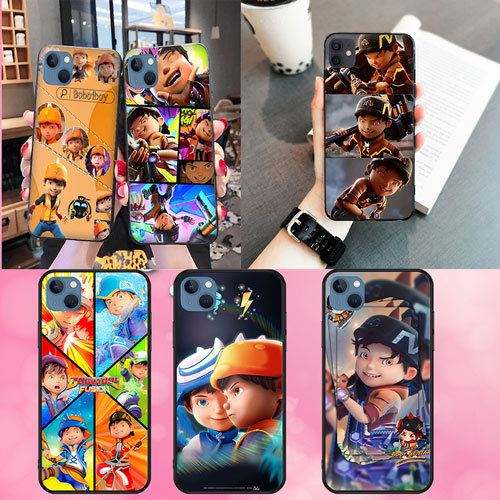นุ่มสีดํา Redmi 5 5A 5 Plus 6 6A 6 Pro 7 7A K60 K70 K70E A5 BoBoiBoy เคสโทรศัพท์