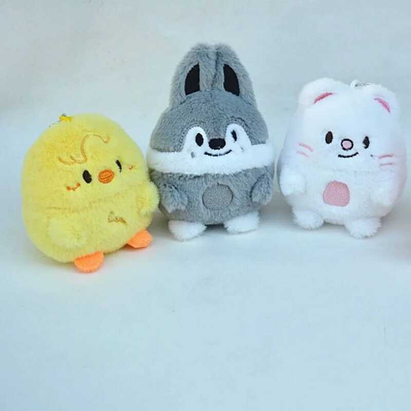 C 8Cm SKZOO New Stray Kids DOIT KPOP Album Animal Avatar Felix Hyunjin Bang Chan Cute Plush Keychai