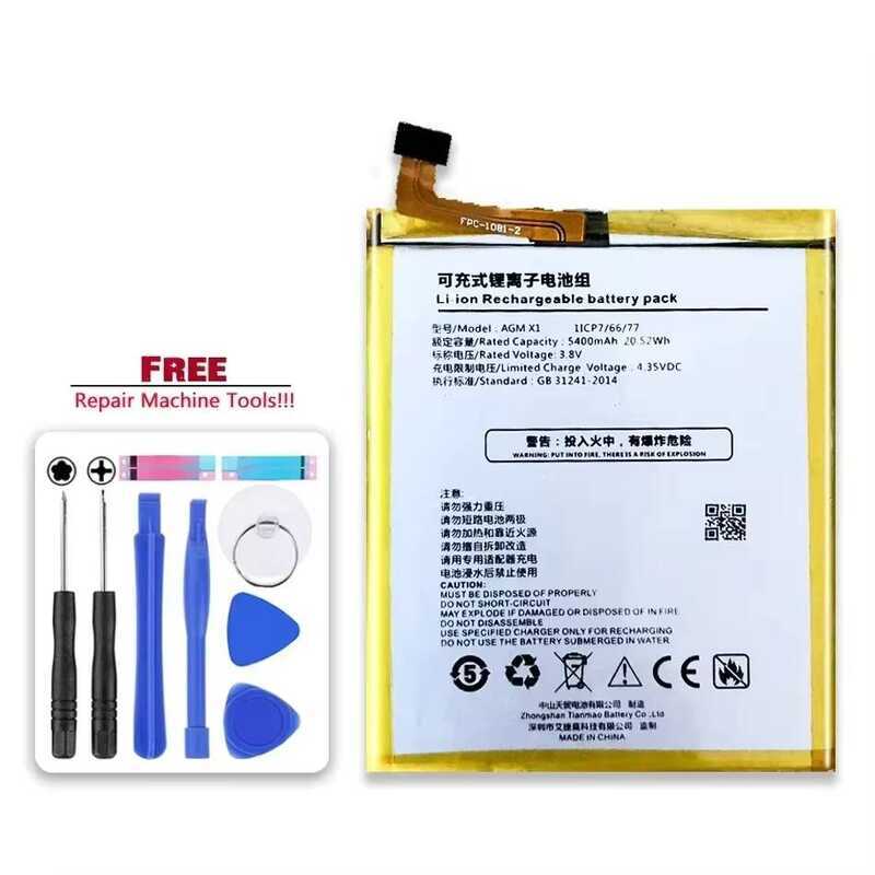Mobile Phone Battery 5400mAh For Agm X1 Mobile Phone High-Capacity