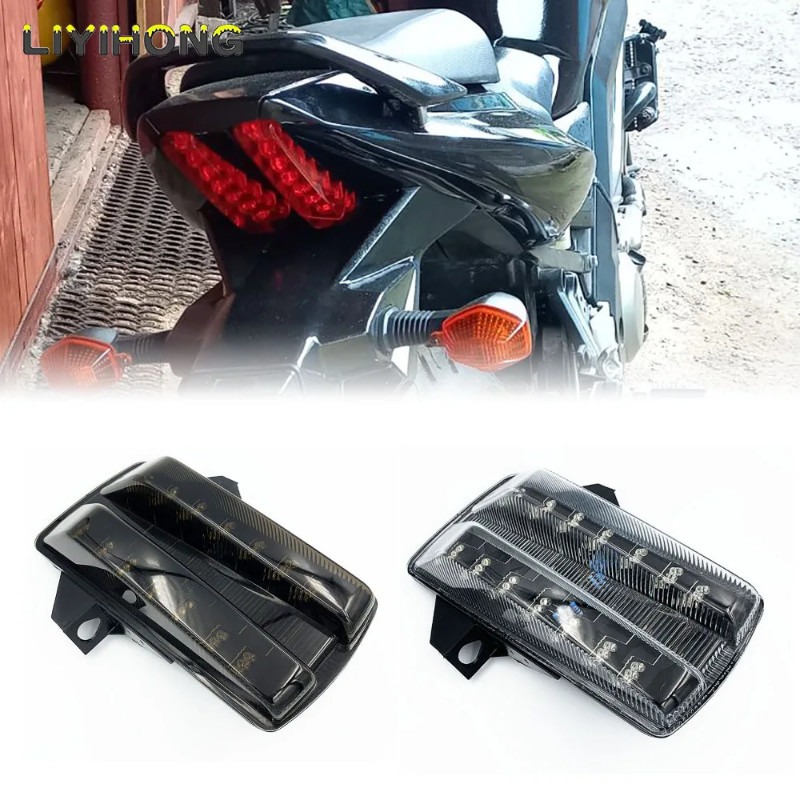 For Suzuki SV650 SV650A SV650F SV650S SV650SF 2003 2004 2005-2015 Rear Tail Light Brake Turn Signal