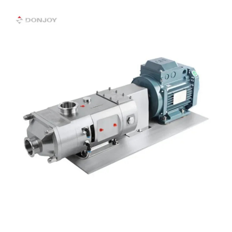 DONJOY sanitary twin screw pump stainless steel screw pumps screw pump