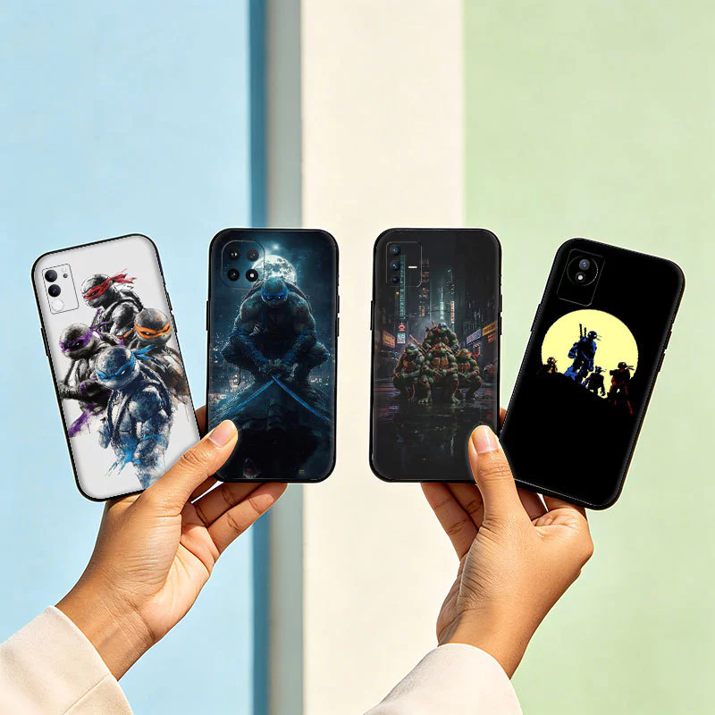 เคสโทรศัพท์ TPU ลายเต่านินจา สำหรับ Vivo V21E V25 V27E V29 V40 Pro V29E V40 Lite Y21 Y33S Y21S thumbnail 4