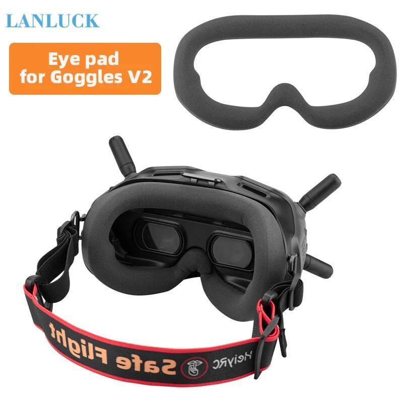 Skin-friendly Eye Pad สําหรับ DJI FPV Goggles V2 Face Plate ชุดฟองน้ําโฟม Eye Cover สําหรับ Aavata แว่นตาอุปกรณ์เสริม