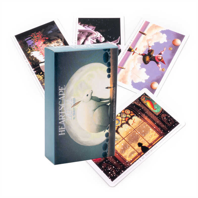 12X7 ขนาดใหญ่ Heartscape Tarot Heartscape Tarot Heartscape Tarot