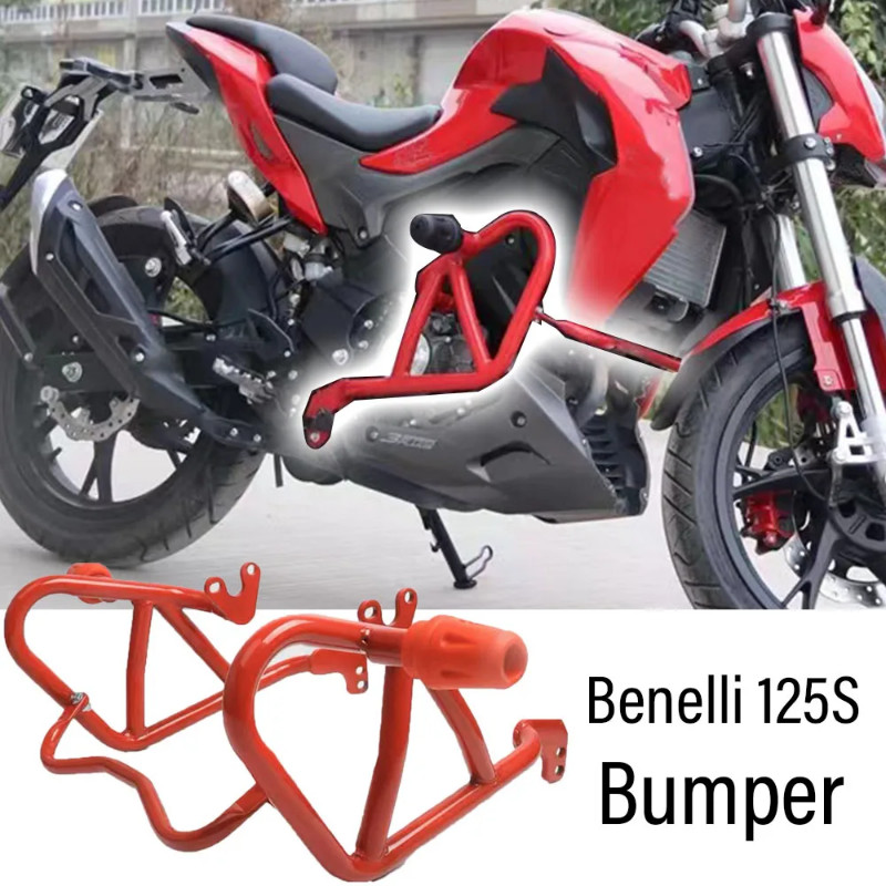 New Motorcycle For Benelli 125S 125-S S125 Engine Guard Engine Guard Crash Bar Protection Bumper Gu