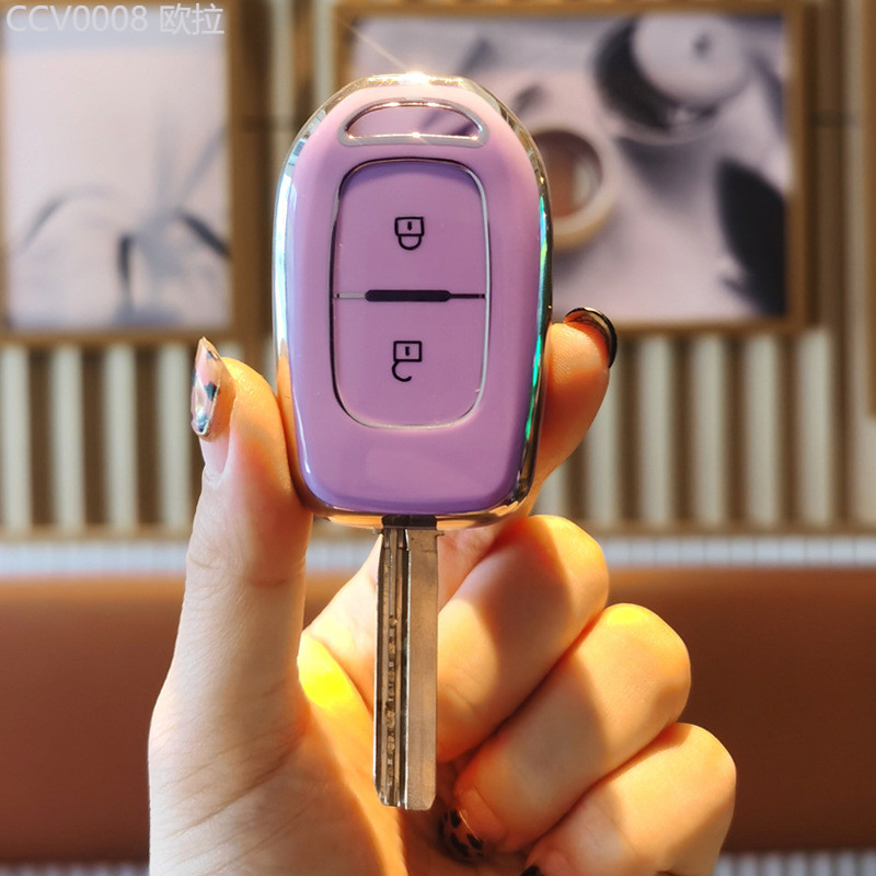 （2021 -2025） เหมาะสำหรับ Dongfeng ex1 ฝาครอบกุญแจ 22 รุ่น Dongfeng ex1pro รุ่นเสือเรโนลต์สองปุ่มแฟช