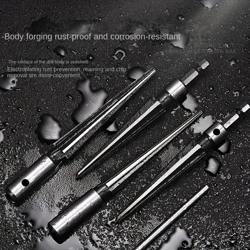 Tapered Hex Reamer, Tapered Reamer, T Handle Taper Reamer, Reamer Tool,Bridge Pin Hole Handheld T S