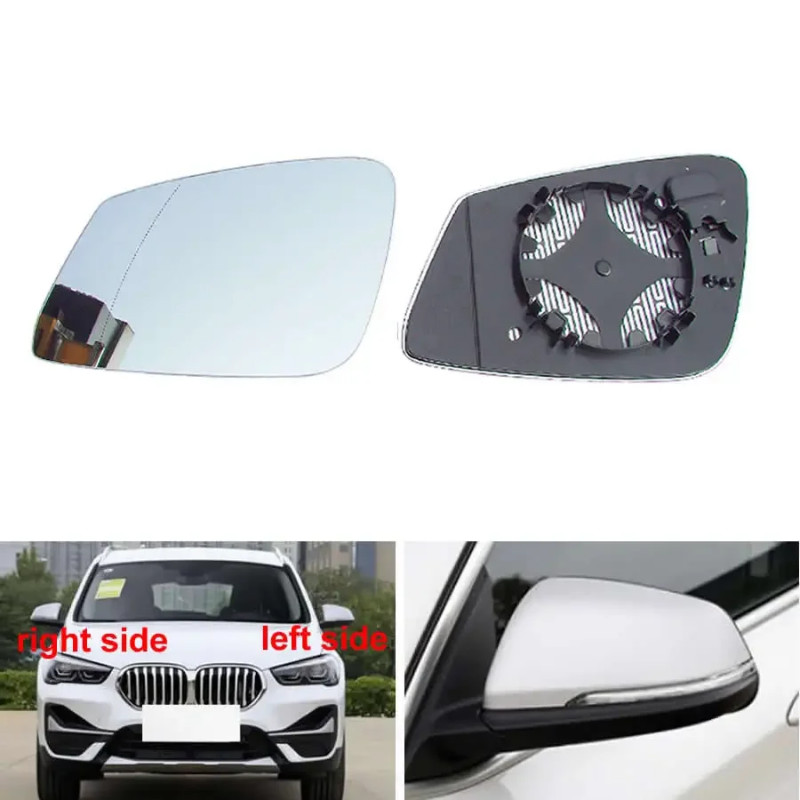 For BMW X1 2017-2020 / X2 2020 Car Accessories Rearview Mirror Lenses Exterior Side Reflective Glas