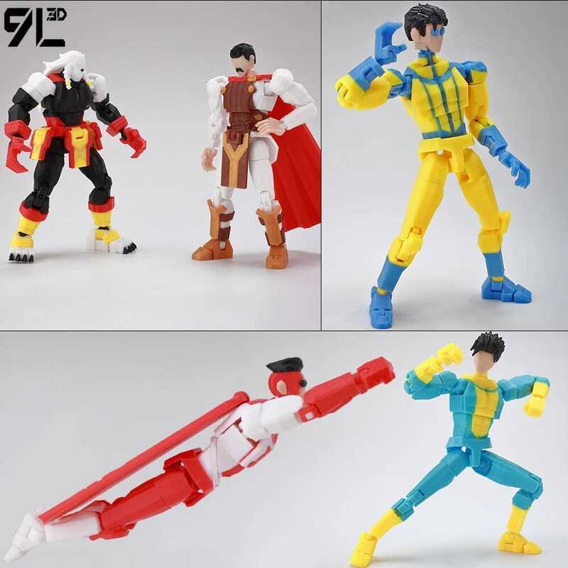 C L3d Printe Dummy13 T13 Ueatable Mark Grayson Bulletproof Mark Grayson Action Figure Anime Collect
