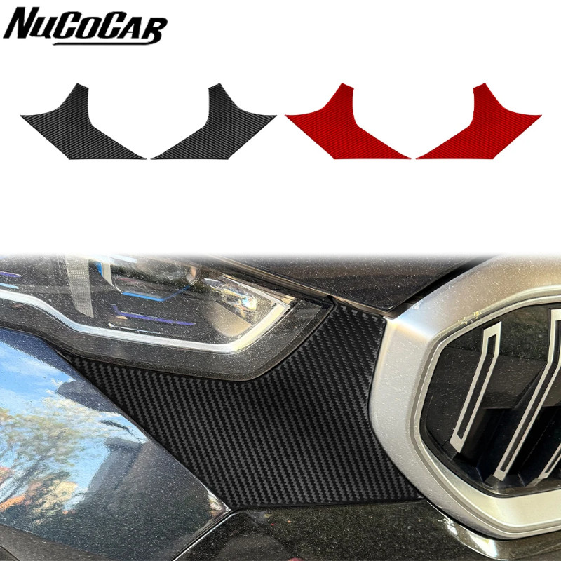 For BMW 5 Series i5 G60 G68 2024 2025 Carbon Fiber Center grid Side cheek panel Car Accessories Ext