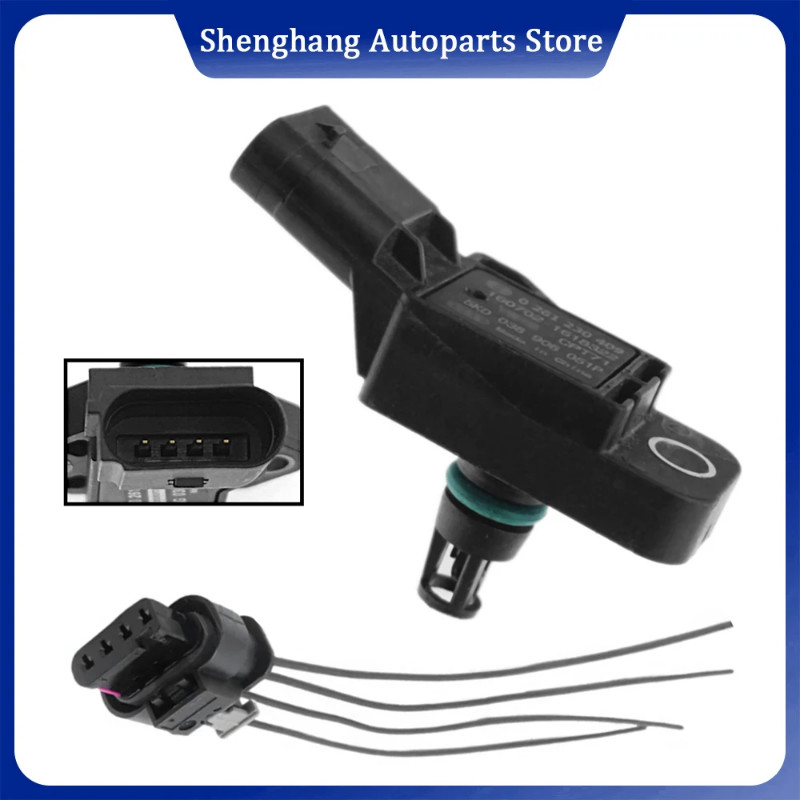 038906051P Intake Air Pressure Sensor MAP Pressure Sensor For Audi Q3 2016-2018 Skoda Kodiaq 2017-2