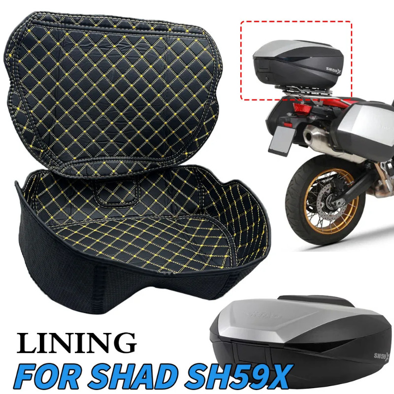 For SHAD SH59X SH 59X SH59 X Motorcycle Rear Trunk Case Liner Luggage Box Inner Rear Tail Seat Case