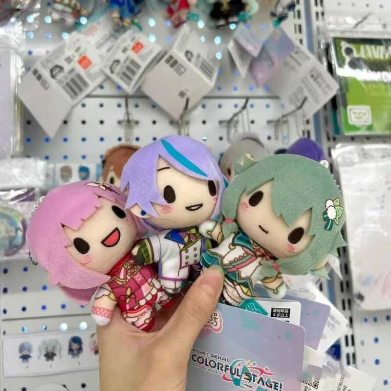 C PJSK Plush Toys Project Sekai Yoisaki Kanade Stuffed Plush Pendant Kusanagi Nene Kawaii Backpac O