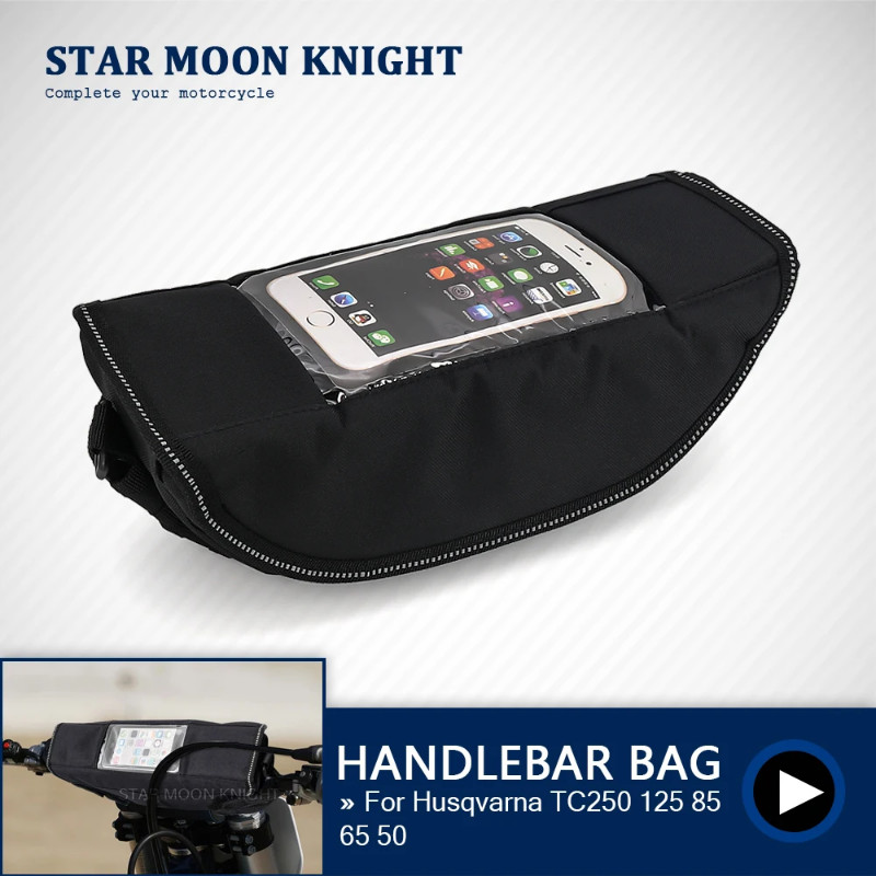 For Husqvarna TC250 TC125 TC85 TC65 TC50 TC 250 125 85 65 50 Motorcycle Waterproof Bag Storage Hand