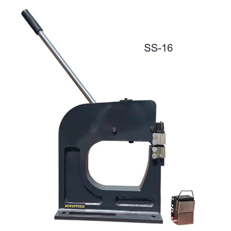 Metal Edging Machine Sheet Metal Shrinkage Stretcher SS-16 iron Sheet Edge Tying Machine Curve Form