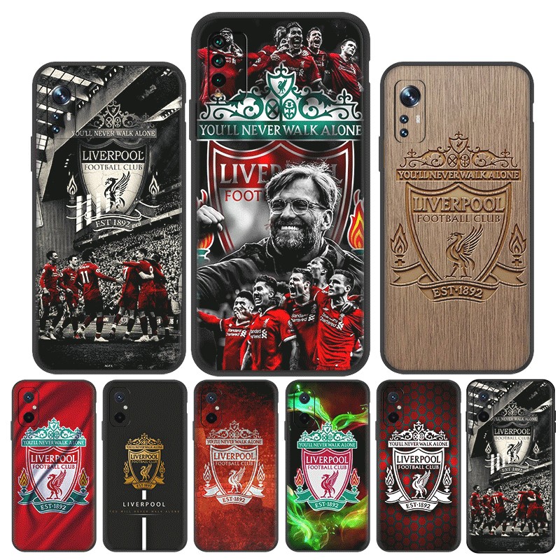 Redmi Note 10 Pro Max 10T 11S 11 11t 11E Pro Plus เคสโทรศัพท์ TPU ฝาครอบป้องกันแบบนุ่ม Liverpool Clu