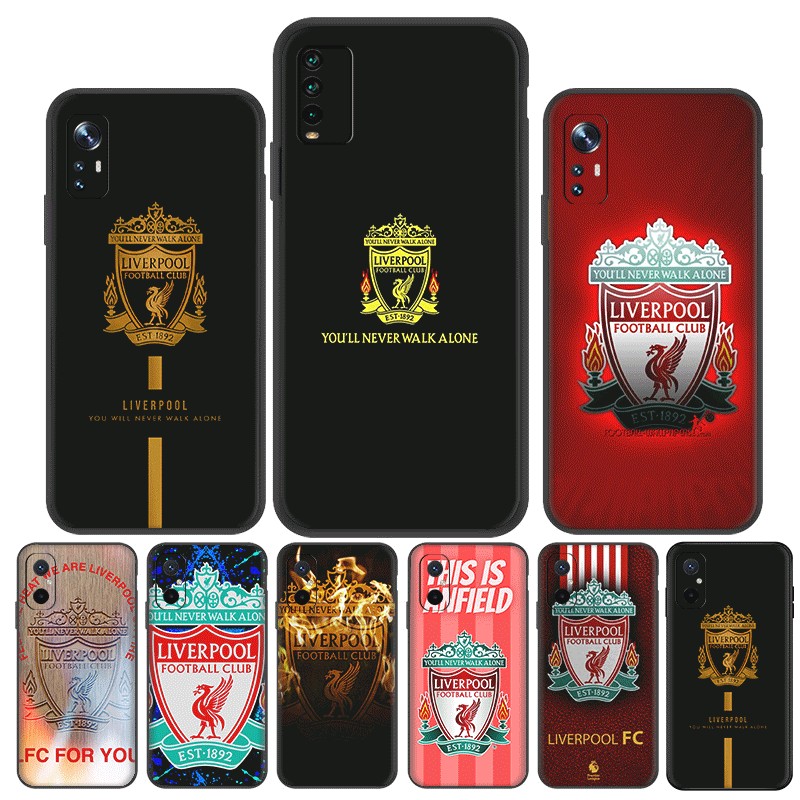 Redmi 6 6A Pro 7 7A 8 8A 9 9A 9C 9T NFC TPU เคสโทรศัพท์นุ่มฝาครอบป้องกัน Liverpool Club (C-2)