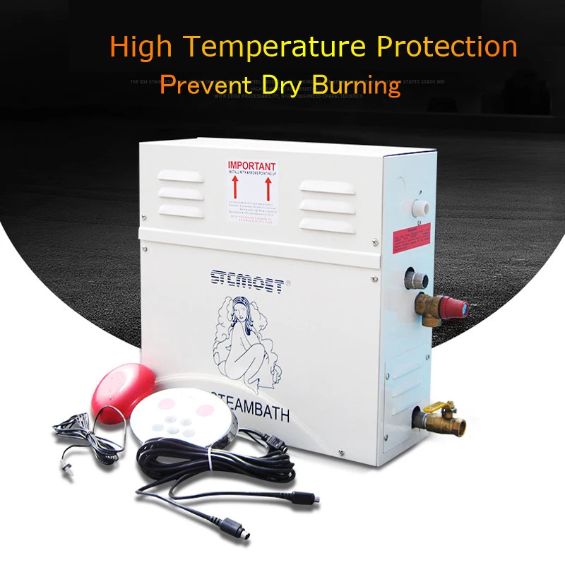 9 KW 220V/380V Fumigation Machine Sauna Steam Generator  For Home Sauna Room SPA  Fumigation Machin