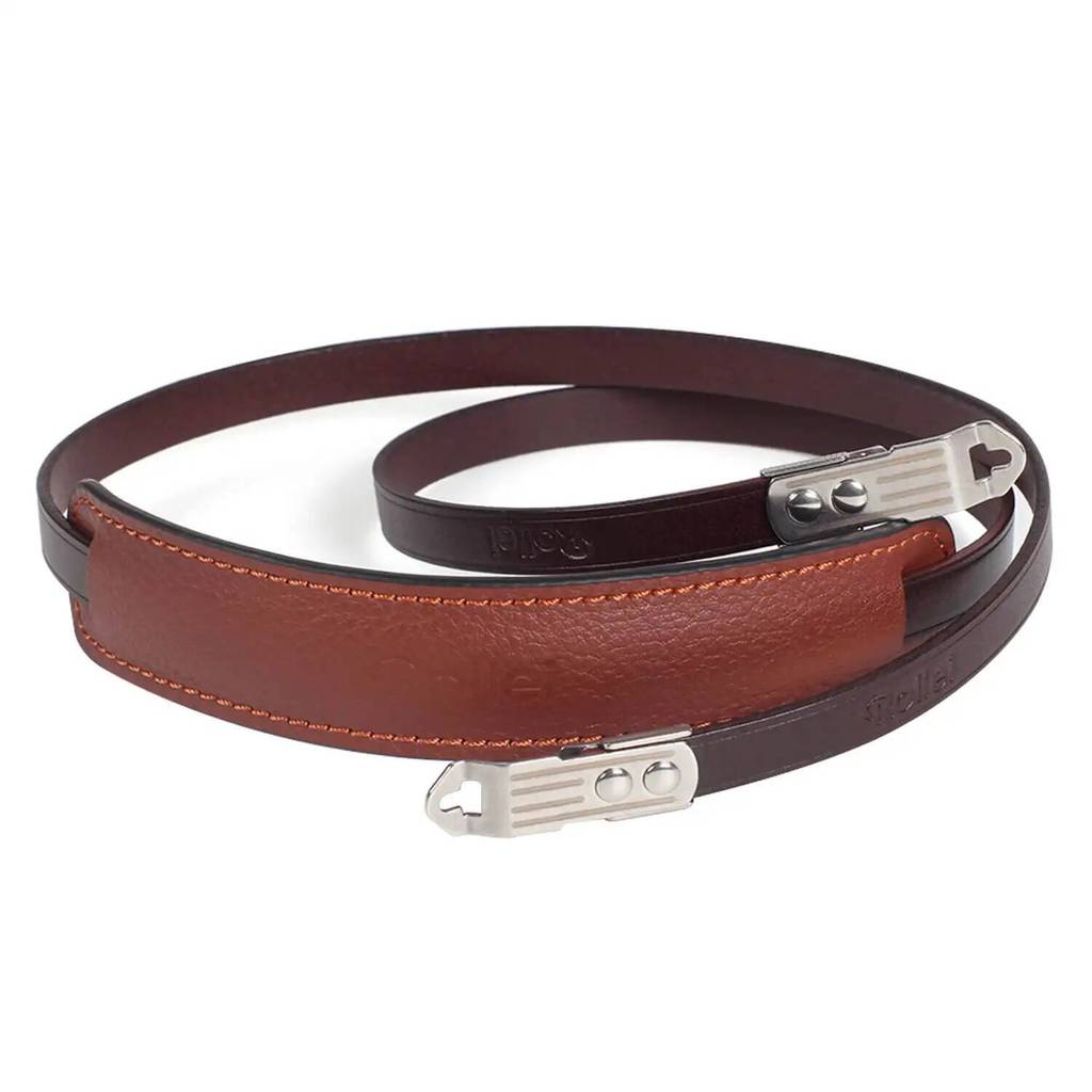 สายคล้องคอไหล่หนังสําหรับ Rolleiflex 2.8C 2.8D 3.5MX-EVS Rollei VBcord Rolleiflex TLR กล้องอุปกรณ์เส