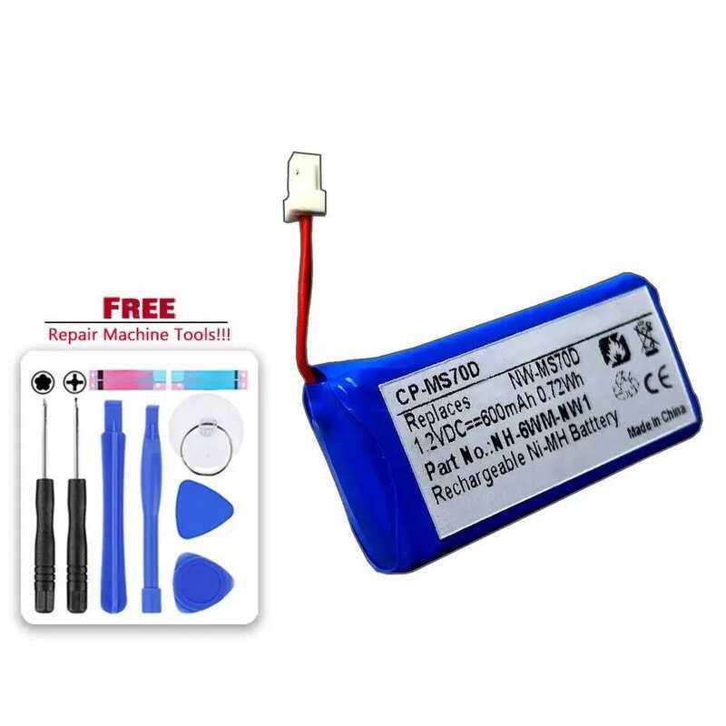 For Sony Walkman NW-MS70D NW-MS90D NH-6WM-NW1 Portable Music Player Battery High Performance 600mAh
