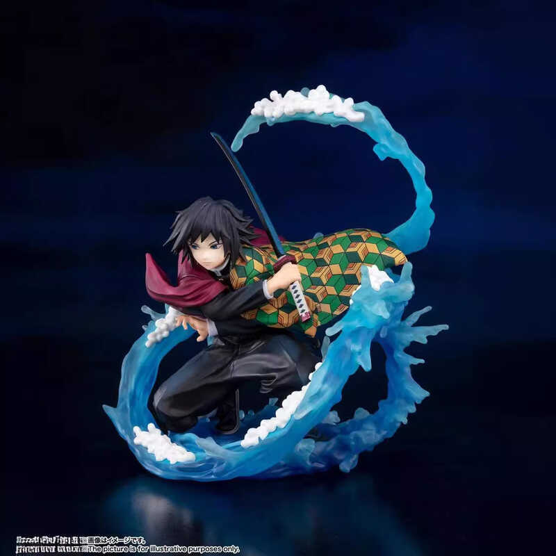 Anime Merchanded Demon Slayer ZERO Tomioka Giyuu Water Breath รูปปั้น Boxed Figure