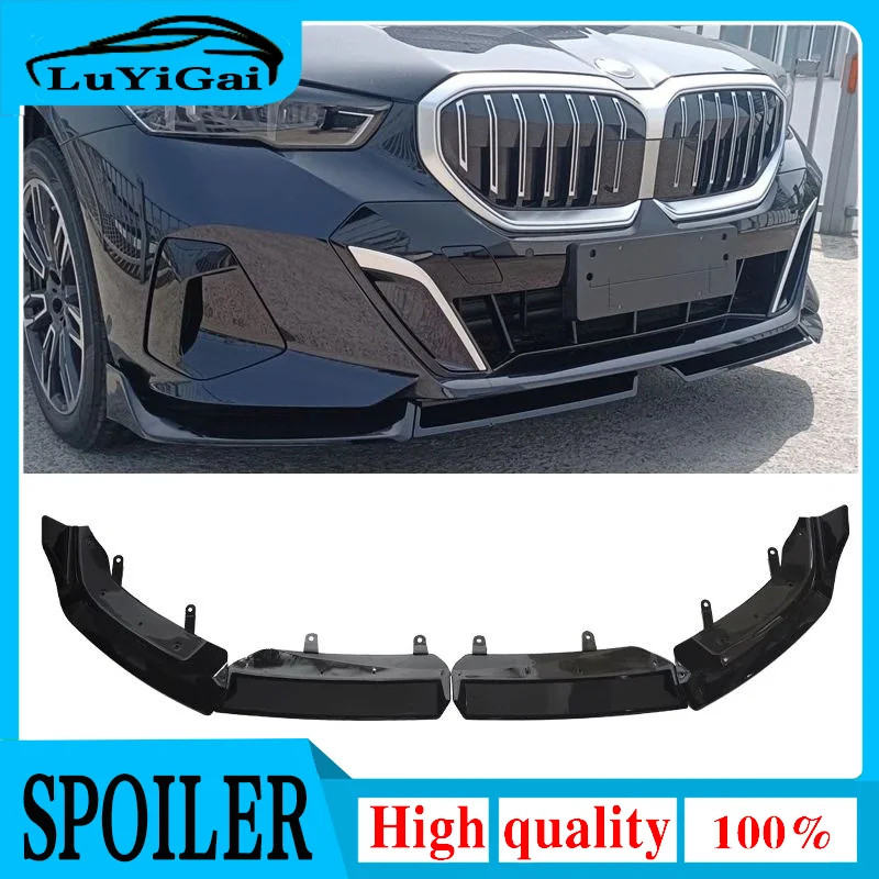 Car Bumpers Auto Refit Parts ABS Plastic Front Lip Spoiler Splitter For 5 SERIES BMW G60 i5 M5 520i