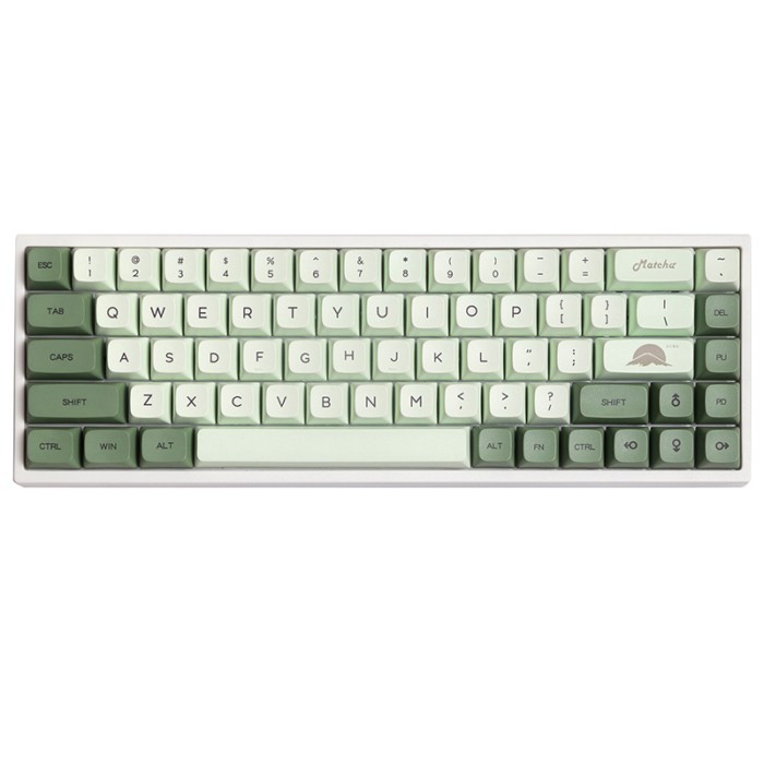 Matcha Arabic Korean Thai Japanese Phonetic Sublimation Small Full Set Boxed XDA Keycap