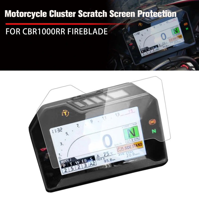 For Honda CBR1000RR CBR 1000 RR CBR1000 RR 2017 2018 Motorcycle Speedometer Scratch Cluster Screen