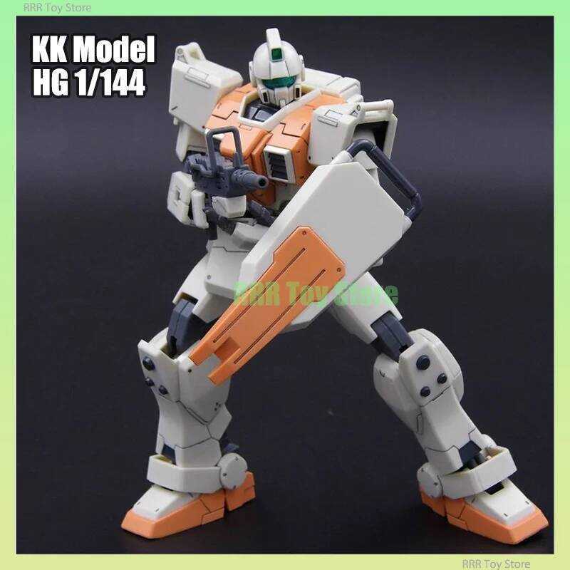 KK MODEL HG 1/144 RGM-79G GM Ground Type Assembly Model Kit Collection Action Fiugres Plastic Model