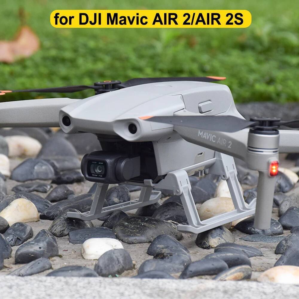Landing Gear สําหรับ DJI Mavic Air 2/AIR 2S Drone พับขยายขาสนับสนุนฟุต Protector สําหรับ DJI Air 2/A