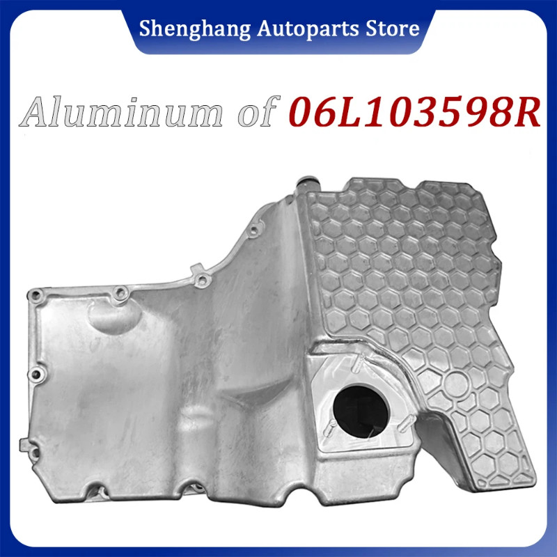 06L103598R Aluminum Lower Engine Oil Pan For Audi A4 A5 A6 A7 A8 Q5 Q7 Q8 VW Touareg 2.0T 2016-2026