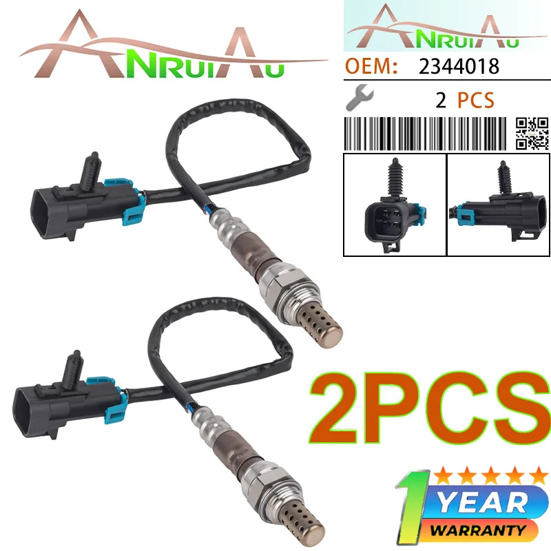 NEW 2pcs Up/Downstream 25161128 Oxygen Sensor for GMC C1500 C2500 C3500 9600 K1500  K2500 K3500 199