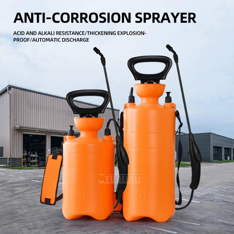 Corrosion-resistant acid and alkali watering can, large air pressure sprayer, garden water watering
