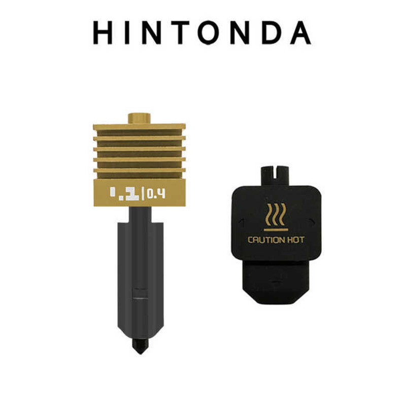 Bambu Lab H2D H2S P2S Tuozhu 3D เครื่องพิมพ์เคลือบ Hot End หัวฉีดการพิมพ์ PETG