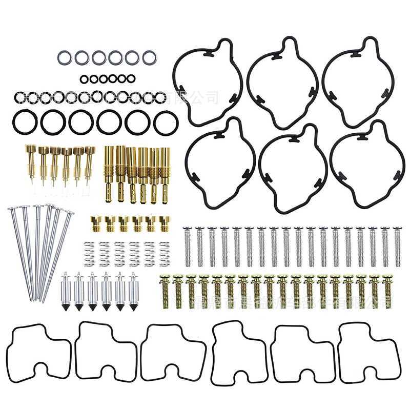 ชุดซ่อมคาร์บูเรเตอร์รถจักรยานยนต์เหมาะสําหรับ HONDA GL1500C/GL1500CT Valkyrie 1500