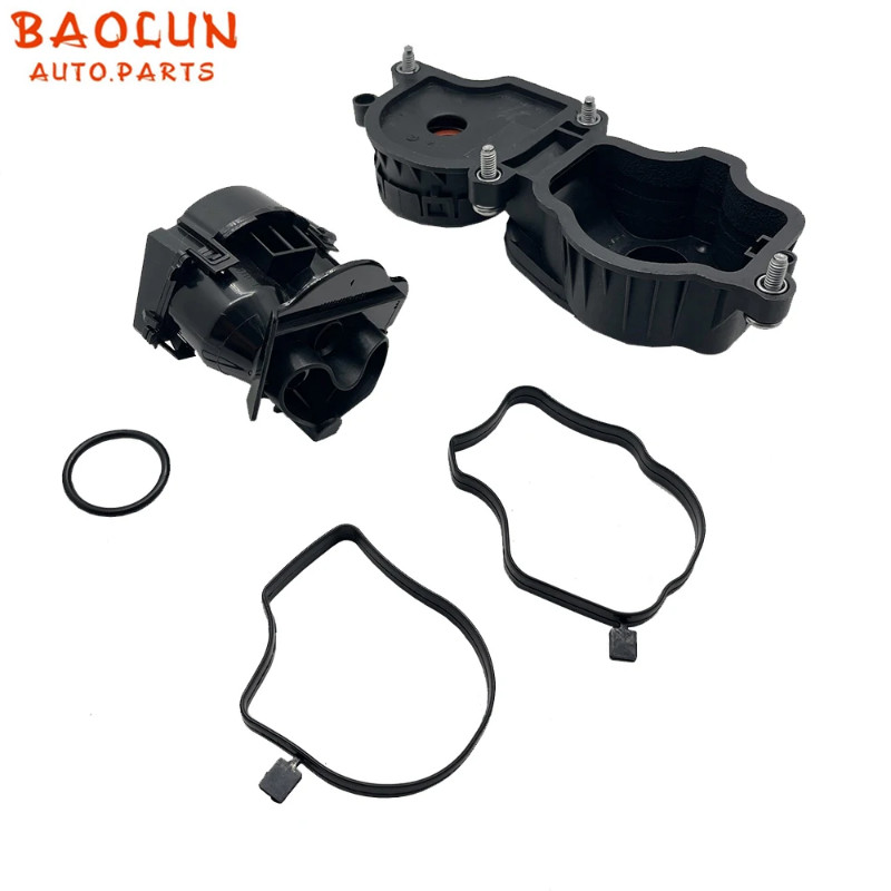 BAOLUN  Engine Block Breather 11127799225 11127799224 For BMW E46 330d E60 E61 530 7er 730d X3 X5