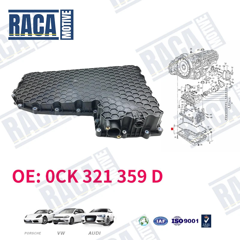 For Audi A4 A6 A7 Q5 RS4 RS5 S4 S5 S6 S7 Engine Trans Oil Pan 0CK321359M 0CK321359D 0CK321359K 0CK3