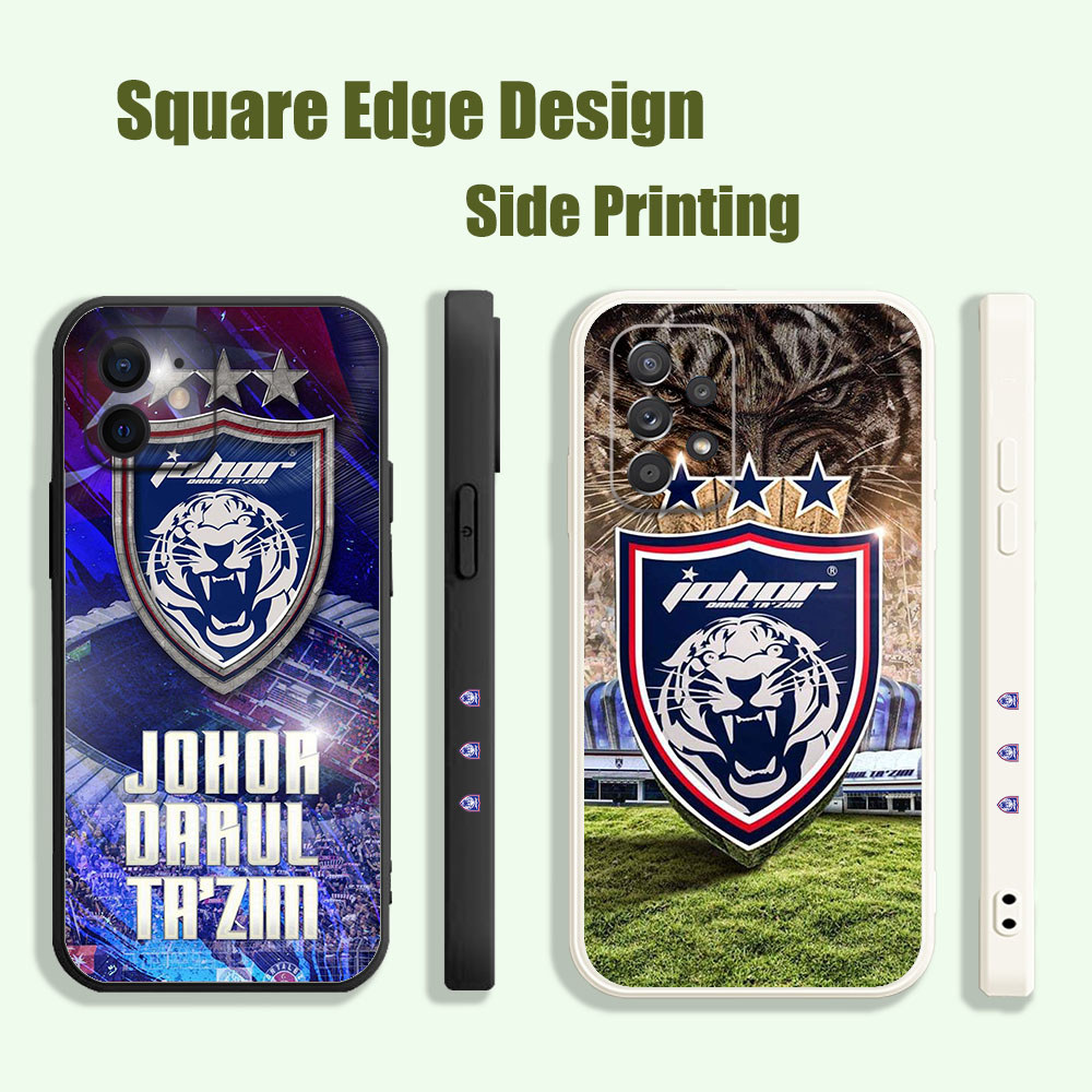 ปลอกสําหรับ OPPO Reno5 Z OPPO A94 A8 A31 A5 2020 A1K A7X A52/A72/A92Johor Jdt โลโก้สีฟ้า ZDK21 เคสโท