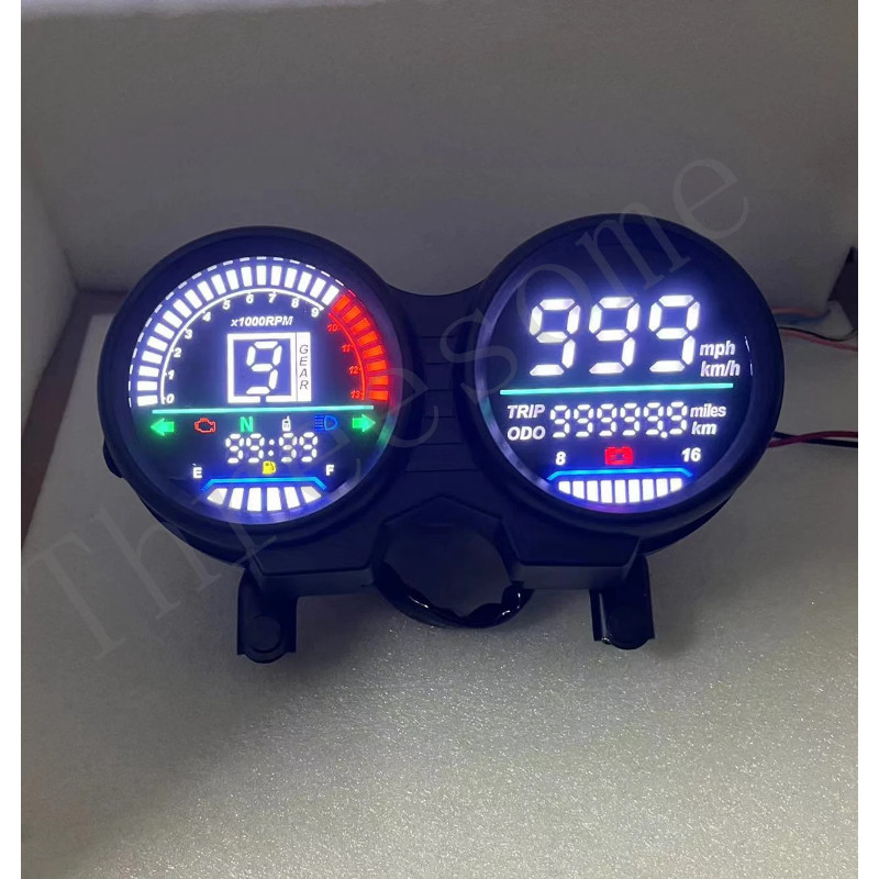 For BAJAJ BOXER CT125 CT150 CCT100 CT110 Kawasaki CT125 Platina 100 Digital Meter LED Speedometer M