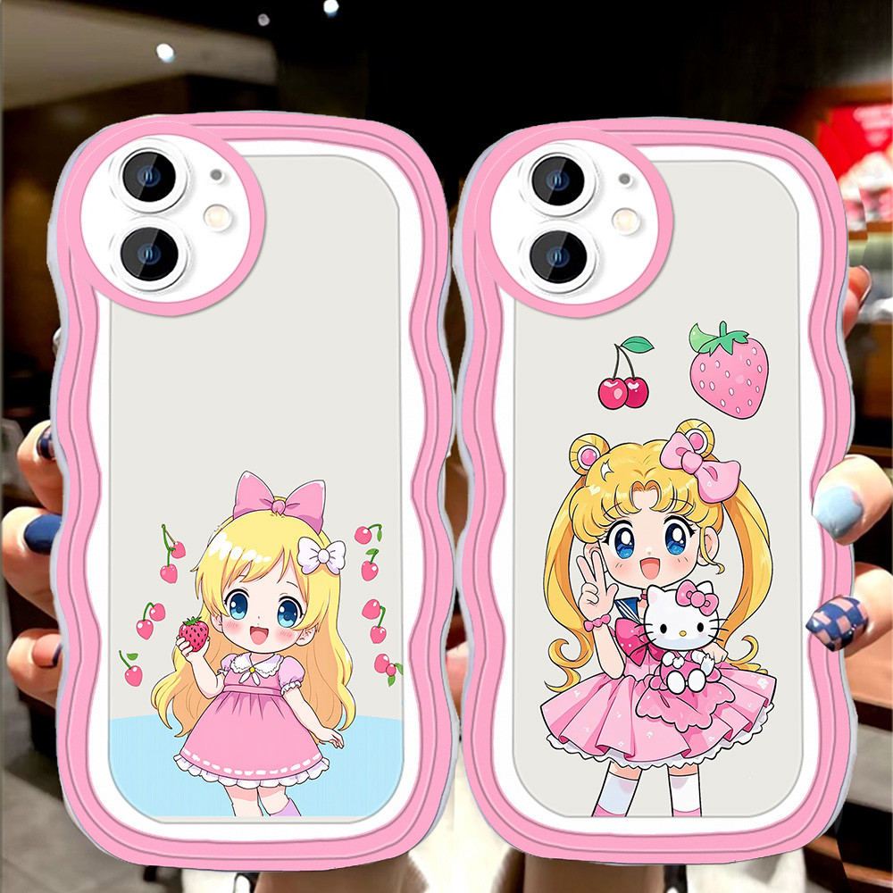 S-29 ปลอกเซเลอร์มูนสําหรับ iPhone XR Xs 12 Mini X 11 Pro Max TPU โปร่งใส