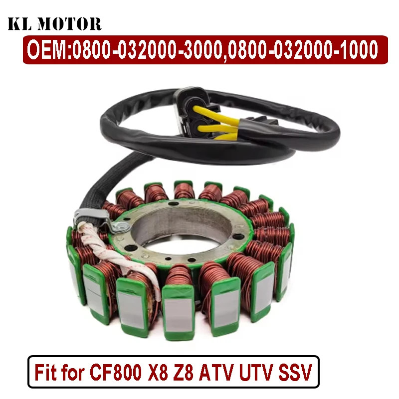 EPS High Power Magneto Stator Coil Assy for CF 800 X8 U8 800XC 850 X8 H.O. 2V91W 0800-032000-3000 0