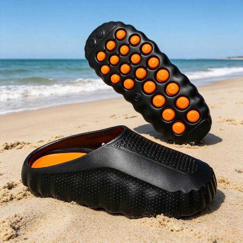 C YUYIN Men' Lightweight Outdoor Caual Slipper Women' Summer Soft EVA Slide Female Male Couple Outd
