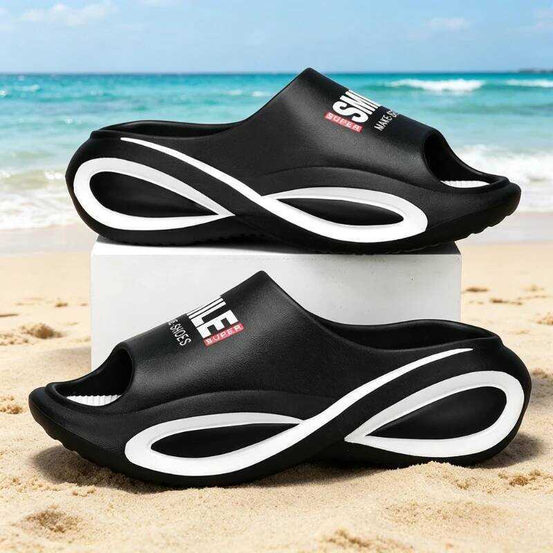 C YUYIN Slippers Men Women Soft Bottom Slippers Thick Bottom Comfortable Shock-Absorbing Lightweigh